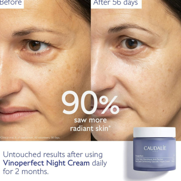 CAUDALIE VINOPERFECT ОСВЕЖАЮЩИЙ НОЧНОЙ КРЕМ 2